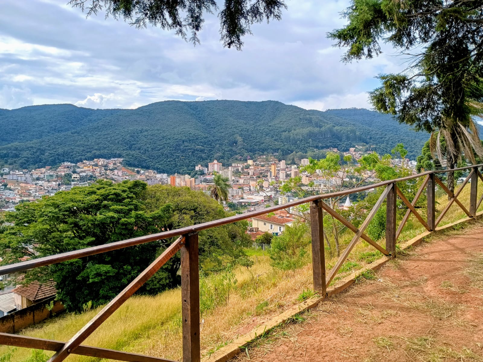 Vista aérea de Poços de Caldas